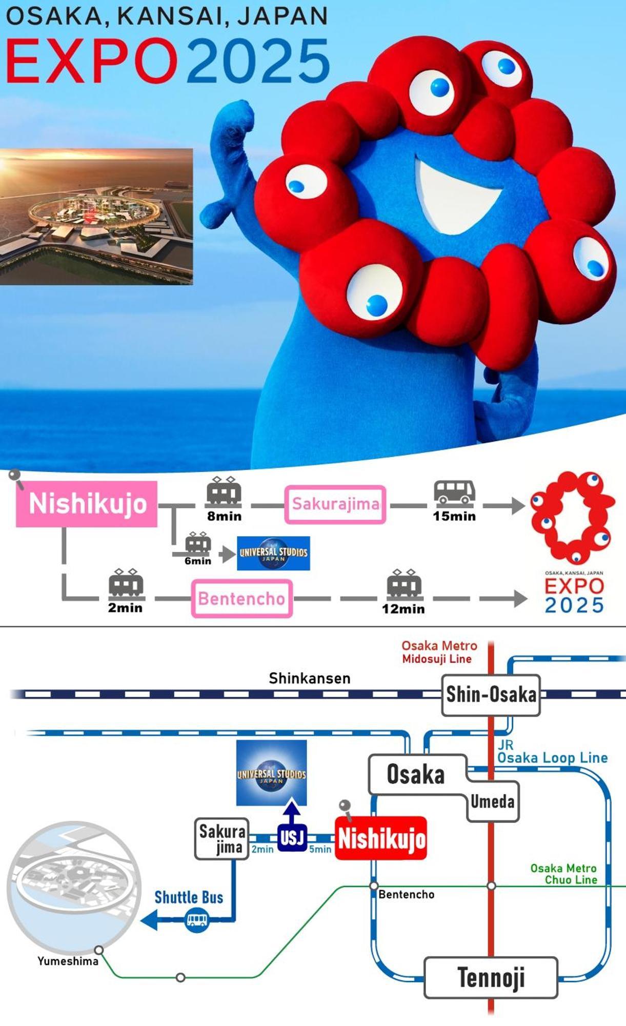 Usj 2 Stops, Umeda&Dotonbori 8Mins, Ninja Style Sv1 Oszaka Kültér fotó